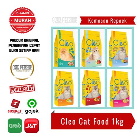 Jual Cleo Cat Food Kg Makanan Kucing Cleo Kitten Adult Kg Tuna Kg