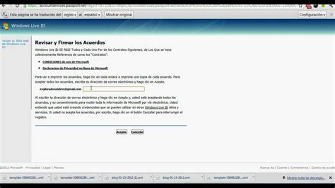 Iniciar Sesión En El Msn Con Una Cuenta Que No Sea De Hotmail Youtube