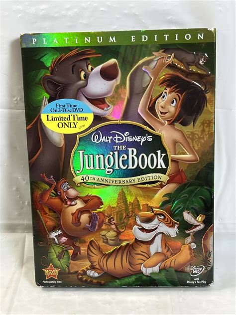 Mavin The Jungle Book Two Disc 40th Anniversary Platinum Edition