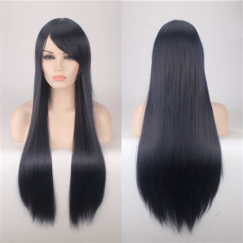 Jual K026 Wig Base Lurus 80 Cm Wanita Cosplay Rambut Palsu Daily Lolita