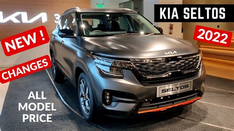 New Kia Seltos 2022 Launched - Extra Safety Features | All Variants Price Details | 2022 Kia ...