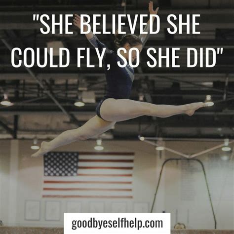 39+ Gymnastics Inspirational Quotes to Empower You - Goodbye Self Help