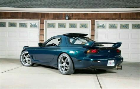 1994 Mazda Rx 7 Fd Twin Turbo 13b Rotary Coupe Montego Blue Rwd Manual