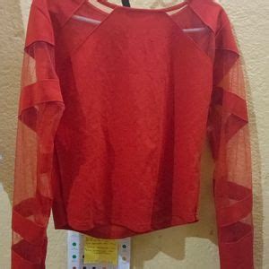 Tops Tunics Hot Red Top Freeup