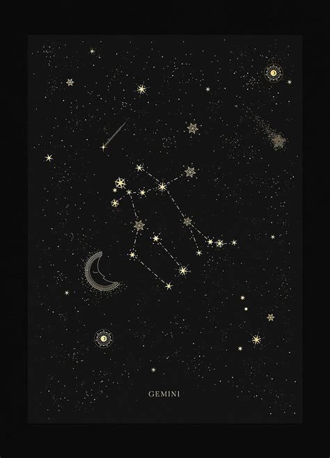 Gemini Constellation Zodiac Constellation Hd Phone Wallpaper Pxfuel