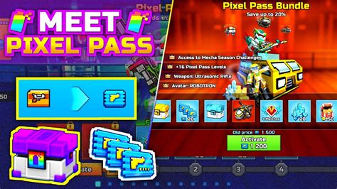 Pixel Pass Rework Review New Currency Pixel Gun D Youtube