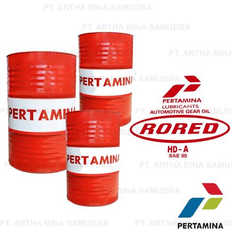 Jual Oli Pertamina Rored Hd A Sae 90 Drum Isi 209 Liter Shopee Indonesia