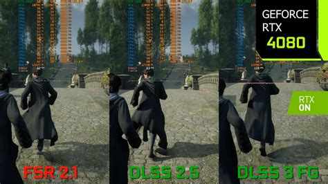 Hogwarts Legacy 1440p FSR 2 1 Vs DLSS 2 5 Vs DLSS 3 Frame Generation