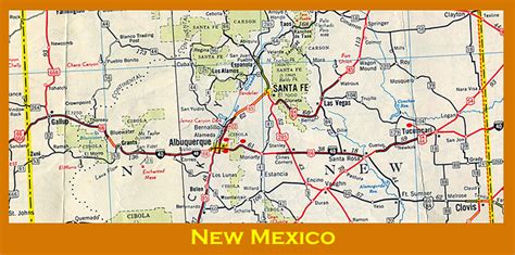 I 40 New Mexico Map Get Map Update