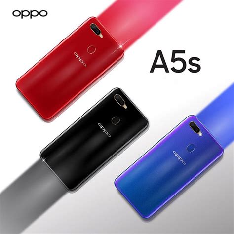 Oppo A5s 4gb รุ่นอัปเกรด 4gb 64gb เปิดราคา 4 999 บาท กับจอหยดน้ำ แบตอึด 4230 Mah พร้อมชิป