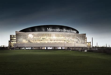 De Mercedes Benz Arena In Berlijn