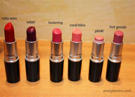 MAC Lipstick Swatches and Review! | Post Glam Inc