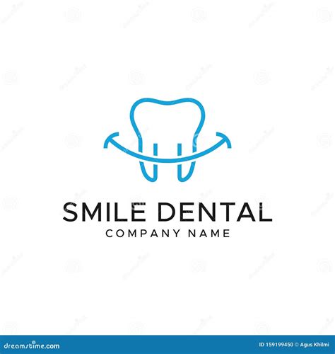 Dental clinic logo design stock vector. Illustration of graphic - 159199450