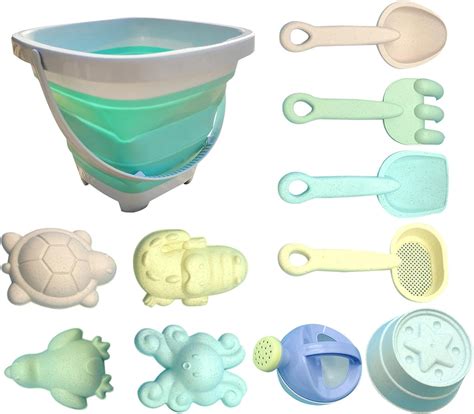 Beach Set Foldable Sand Bucket And Shovels Beach Bucket And Spade Set