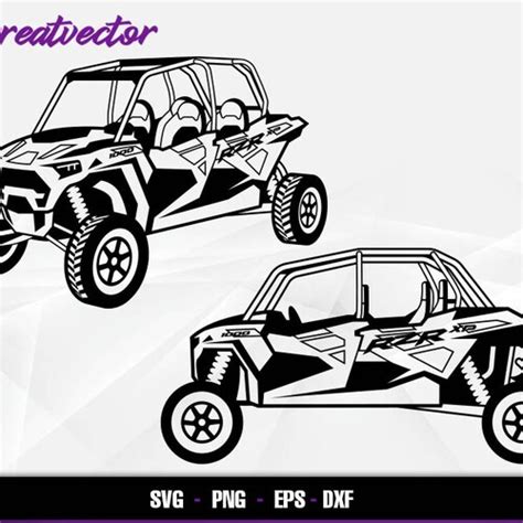 Rzr Xp Pro 4 L EPS SVG PNG Dxf L Vector Art Etsy