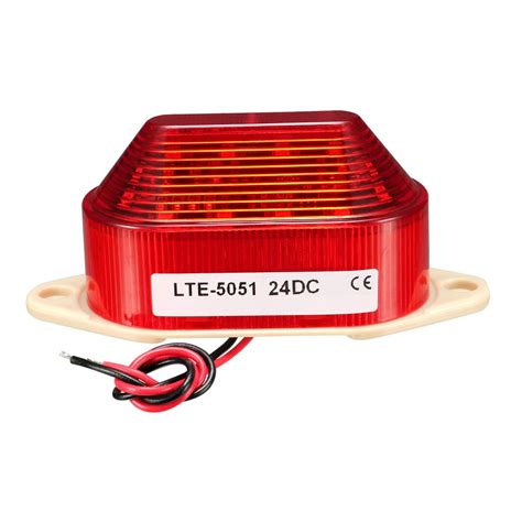 Uxcell LED Warning Light Rotating Flashing Industrial Signal Alarm