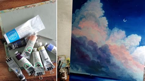 How To Paint Clouds Oil Painting Tutorial Youtube