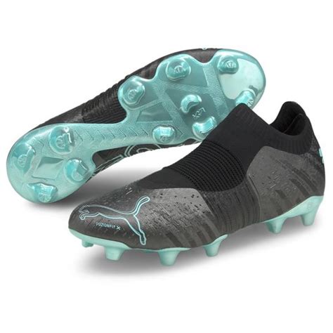 Puma Future Z 1 2 Laceless Tech Fg Ag Silber Schwarz Türkis Limited Edition Unisportstore De