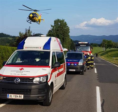 Freiwillige Feuerwehr Zwei Schwere Unf Lle Im Bezirk Deutschlandsberg