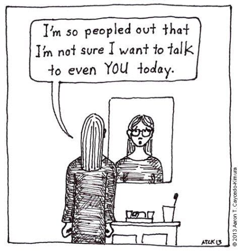 24 Cartoons That Will Deeply Resonate With Introverts (Especially INFJs)