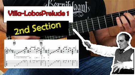 Learn Villa Lobos Prelude Classical Guitar Lesson Part Youtube