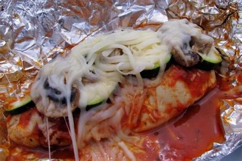 Chicken Parmesan Foil Packets Recipe Food Recipe Foil Packet