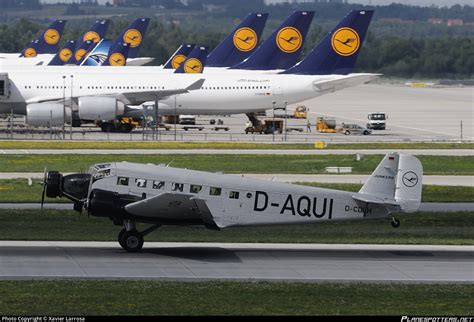 D CDLH Lufthansa Traditionsflug Junkers Ju 52 3m Photo By Xavier