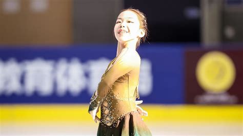 Shiqi Gao Yrs Junior Sp Chinese Figure Skating Interclub