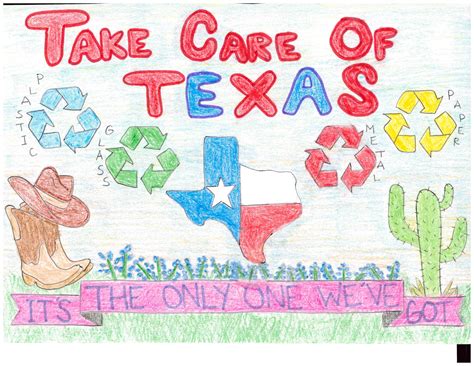 Previous Art Contest Entries | Take Care of Texas