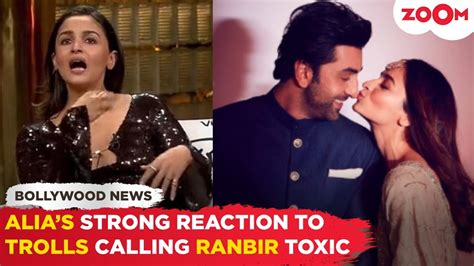 Alia Bhatt Finally Breaks Silence On Her Hubby Ranbir Kapoor Being