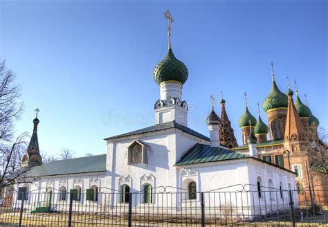 Iglesia Del Icono De Tikhvin De La Madre De Dios Imagen De Archivo