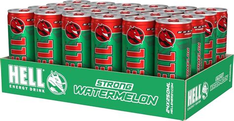 Hell Energy Drink Watermelon 24 X 250ml