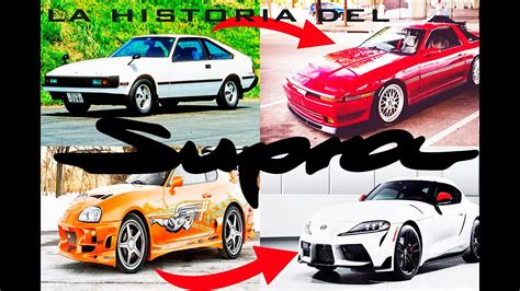 La Historia Del Toyota Supra Youtube