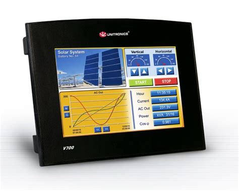 New Vision700 Plchmi All In One From Unitronics