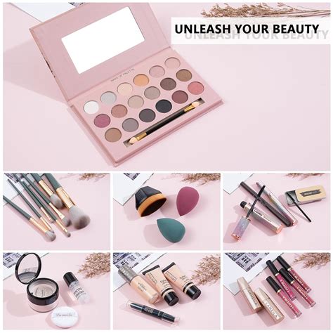 Kit De Maquillaje Todo En Uno Para Mujeres Juego Completo De Regalo De