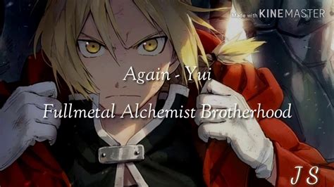 Again Yui Fullmetal Alchemist Brotherhood Op Letra Sub Espa Ol