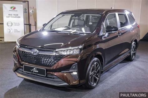 Perodua Alza Of K Bookings For Av Spec Paultan Org