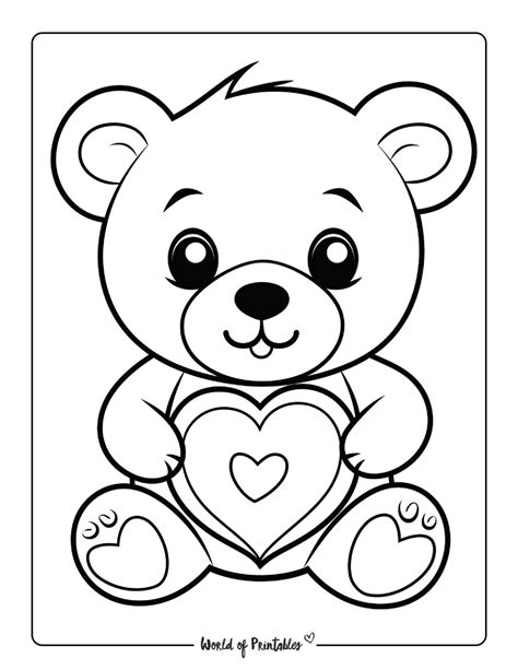 Valentine's Day Printable Coloring Pages - Romantic Designs for Your