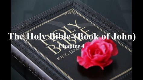 Holy Bible Book Of John Chapter 4 In English Youtube