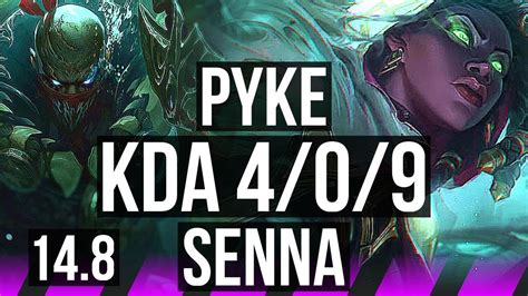 PYKE Karthus Vs SENNA Kai Sa SUP 4 0 9 1200 Games EUW