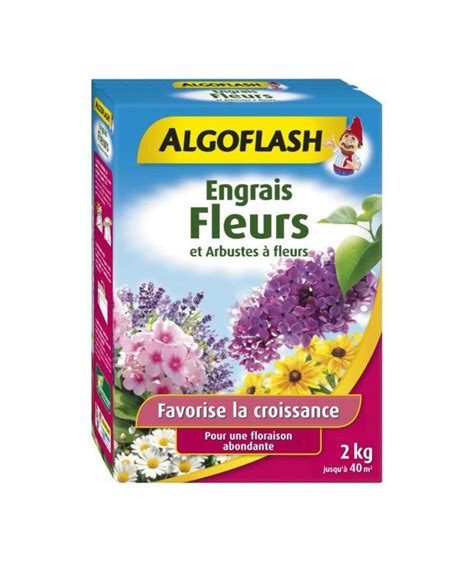 Algoflash Engrais Fleurs Et Arbustes A Fleurs Kg Leroy Merlin