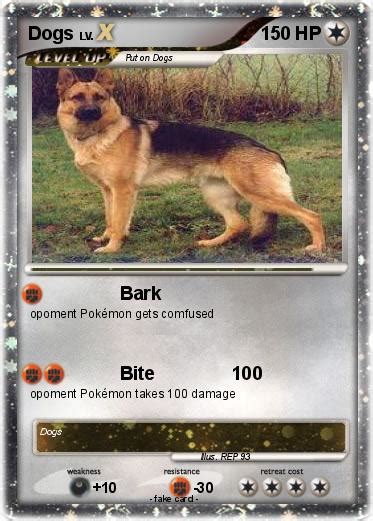 Pokémon Dogs 26 26 Bark My Pokemon Card