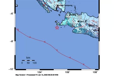 Gempa Susulan Magnitudo 5 7 Guncang Banten Terasa Hingga Jabodetabek