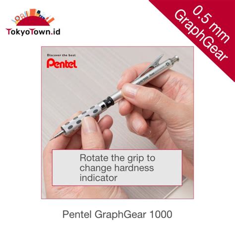 Jual Pentel Graph Gear Drafting Pencil 0 5 Mm Mechanical Pencil