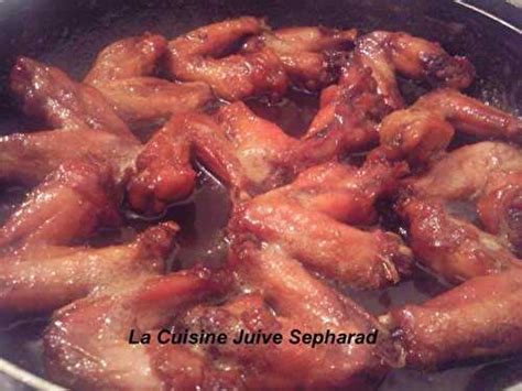 AILES DE POULETS CARAMELISEES De La Cuisine Juive Sepharad Et Ses