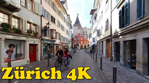 Zürich Switzerland 🇨🇭 Walking Tour [4k] Youtube