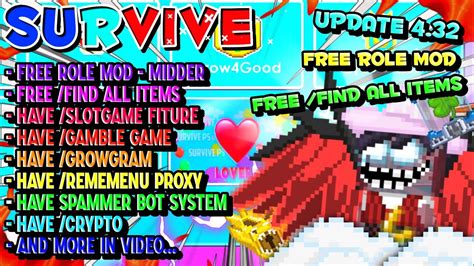 Free Mray Hit Free Role Mod New Growtopia Private Server Terbaru