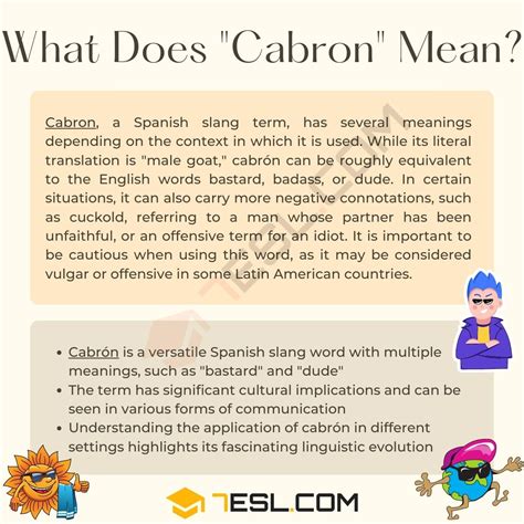 Cabron Meaning Origin And Examples 7ESL