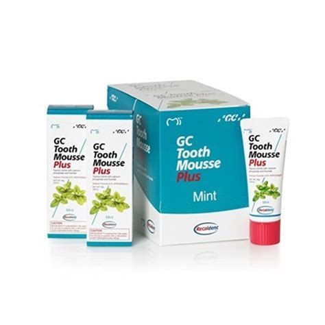 GC 0131F045 0000 GC TOOTH MOUSSE PLUS Mint 40g Tubes 10 Pack