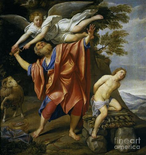 The Sacrifice Of Isaac Painting By Celestial Images